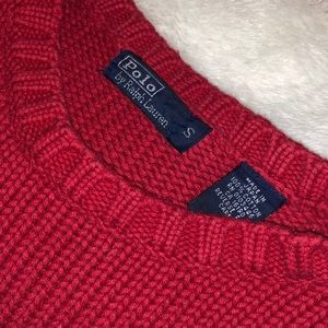 Vintage American flag knit sweater Ralph Lauren